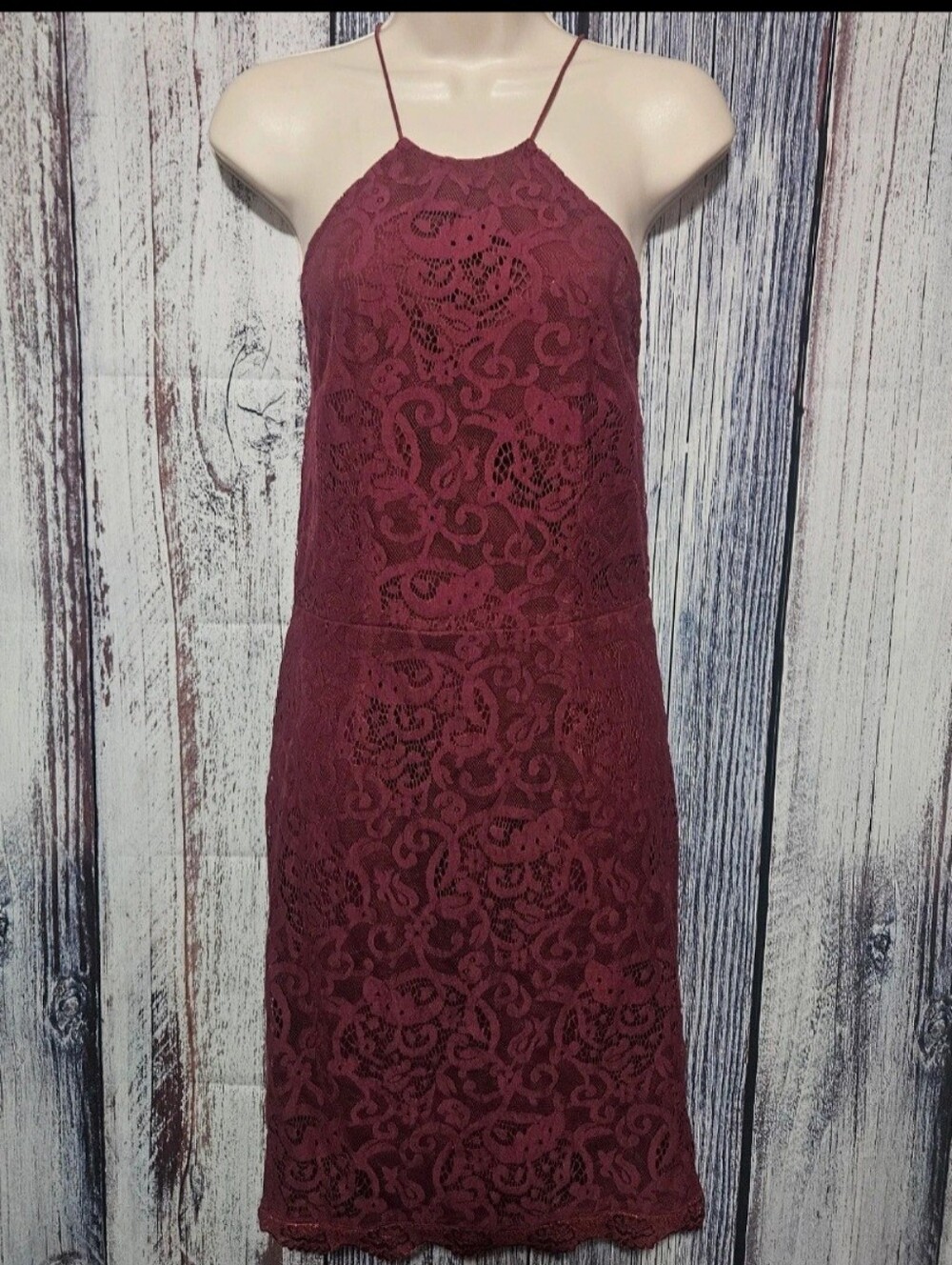 Tobi lacey high neck mini (FINAL PRICE)
